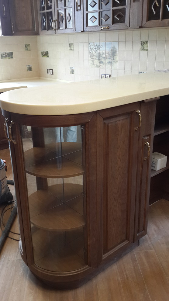 Классическая кухня с массива дуба