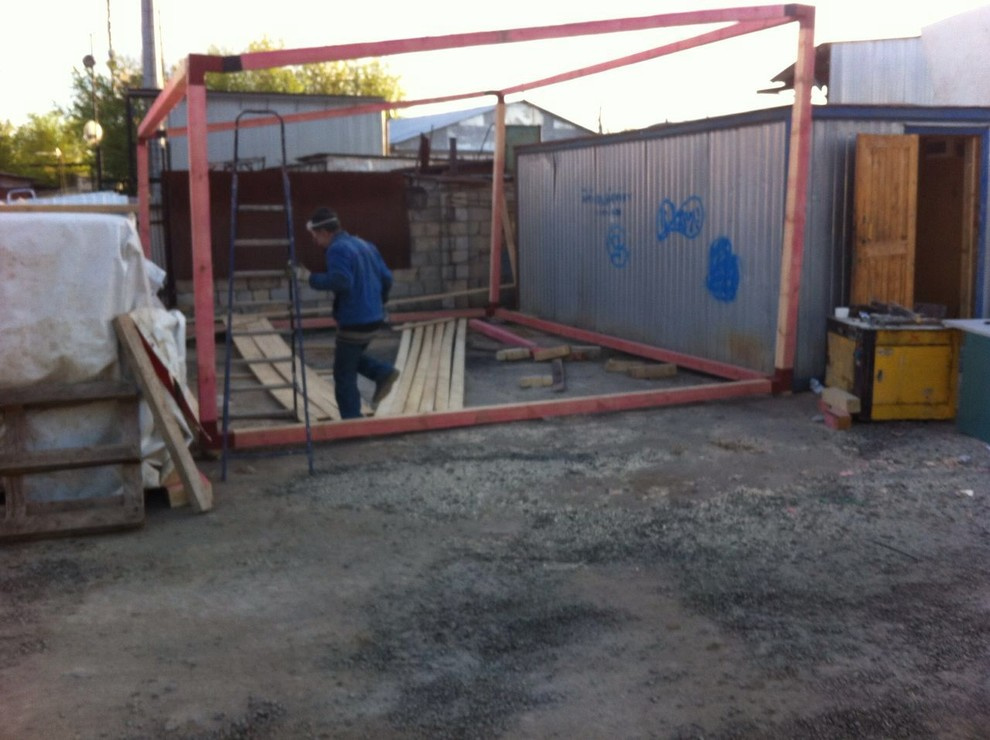 Обложка проекта: Крытый летний цех 30 м2.