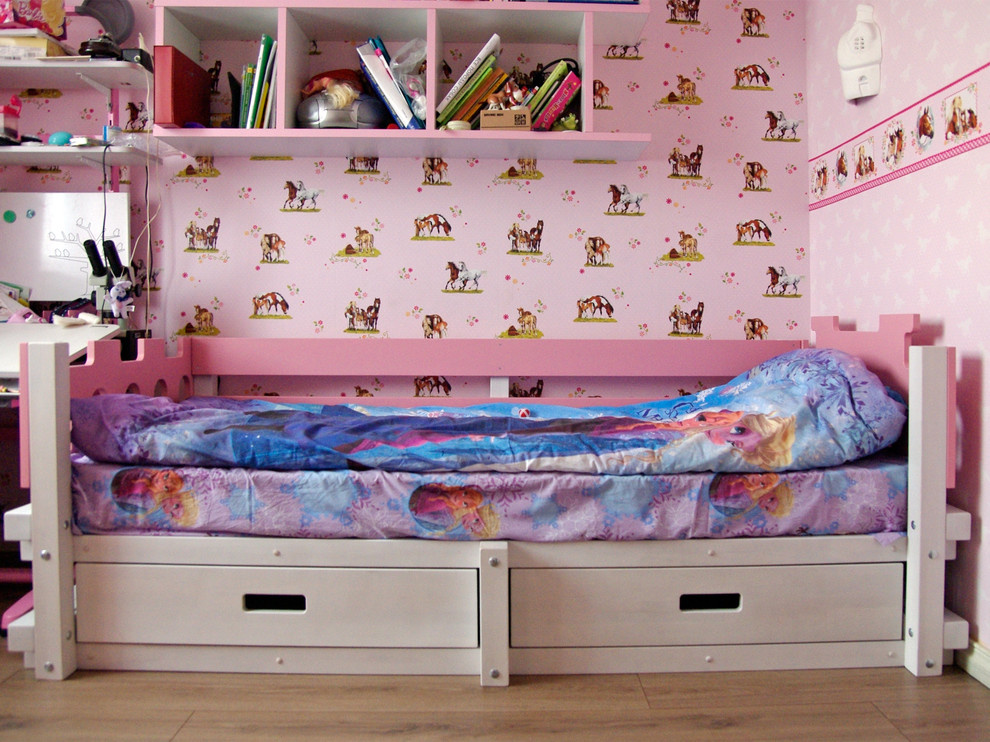 Кровать принцессы (в стиле замка)