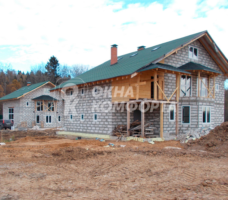 Остекление коттеджа