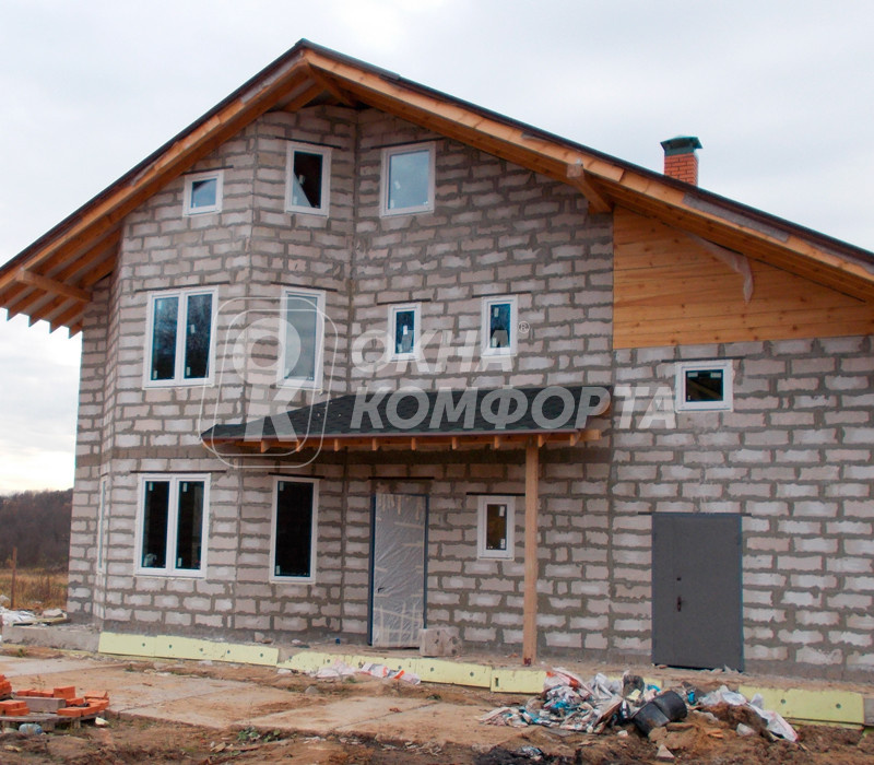 Остекление коттеджа