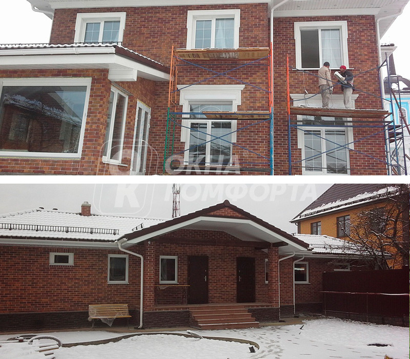 Остекление коттеджа