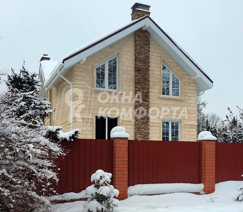 Остекление коттеджа