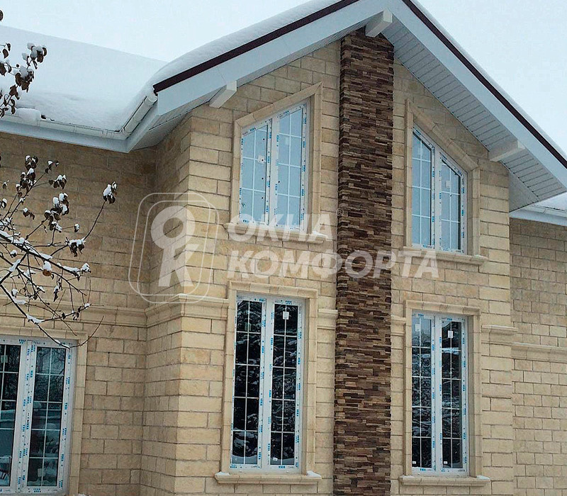 Остекление коттеджа