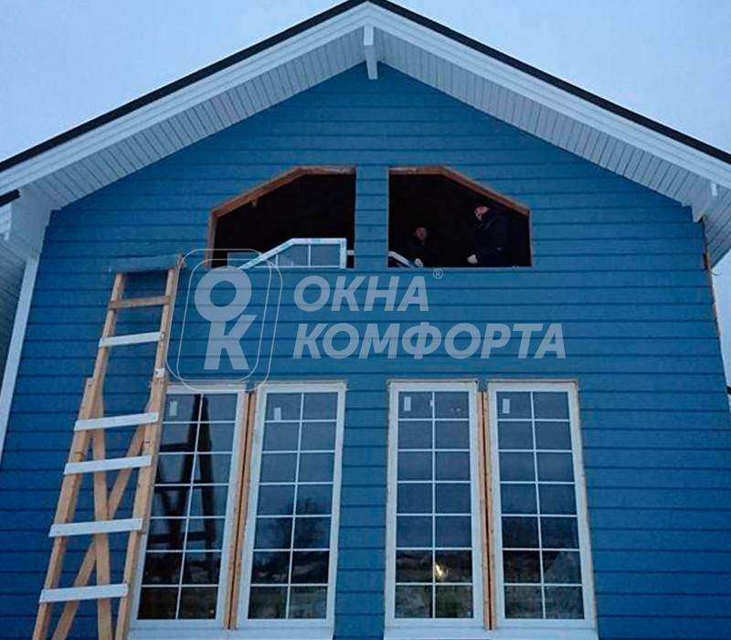 Остекление коттеджа