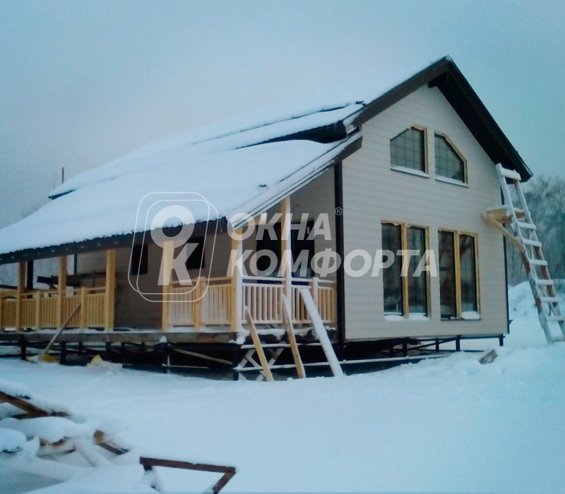 Остекление коттеджа