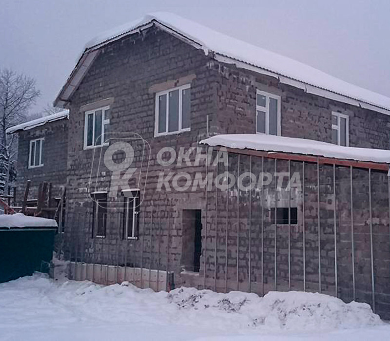 Остекление коттеджа