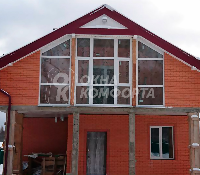 Остекление коттеджа