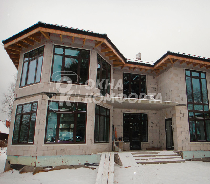 Остекление коттеджа