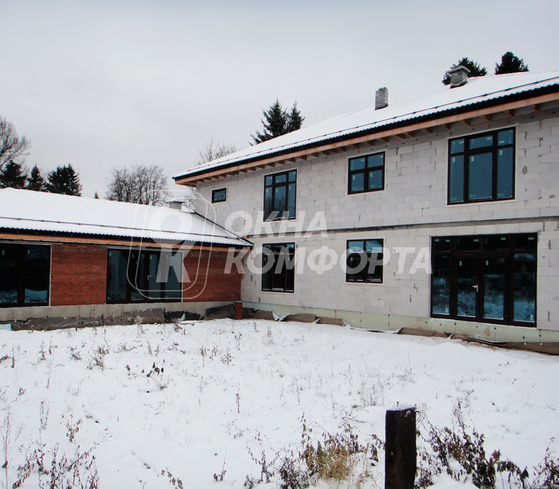 Обложка проекта: Остекление коттеджа