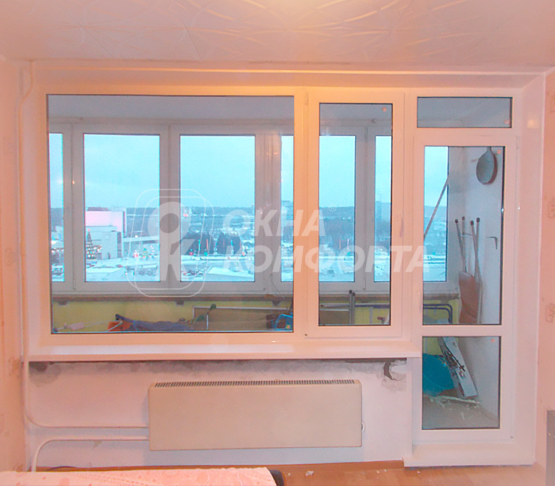 Остекление кварти