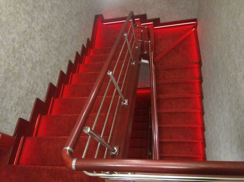 Укладка ковролина в частном доме