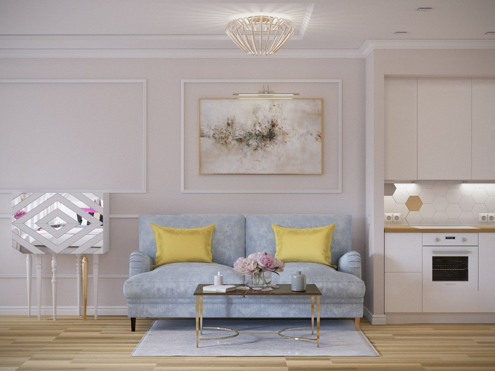 Гостиная-кухня