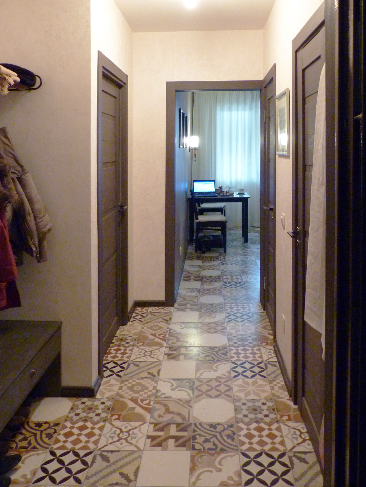 Вид от входной двери