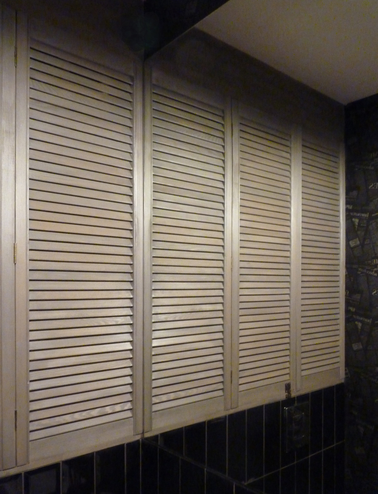 Туалет. Фасады шкафа