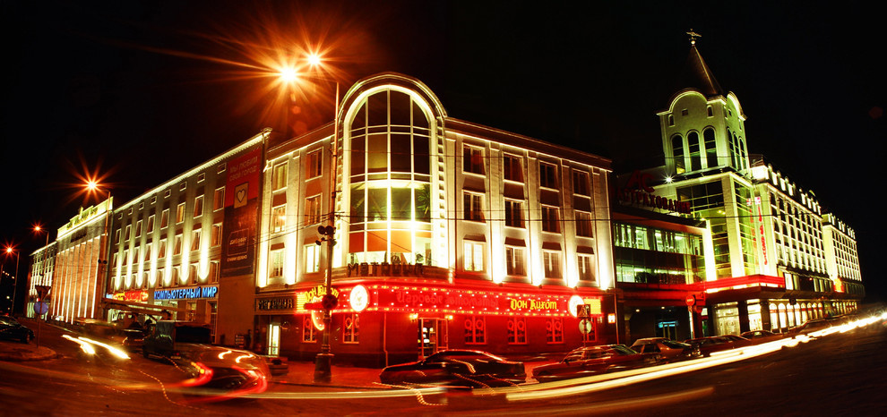 Обложка проекта: светодизайн пл. Победы