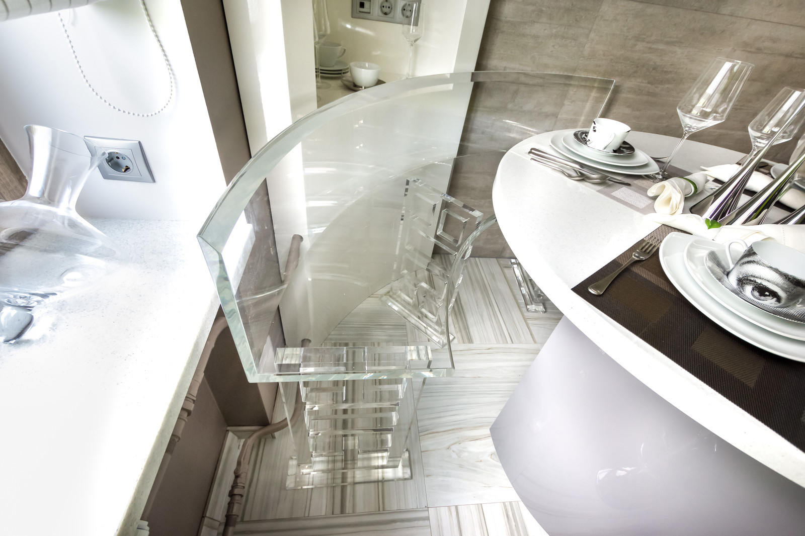 Проект "Женская кухня с мужским характером" для программы Квартирный Вопрос. НТВ