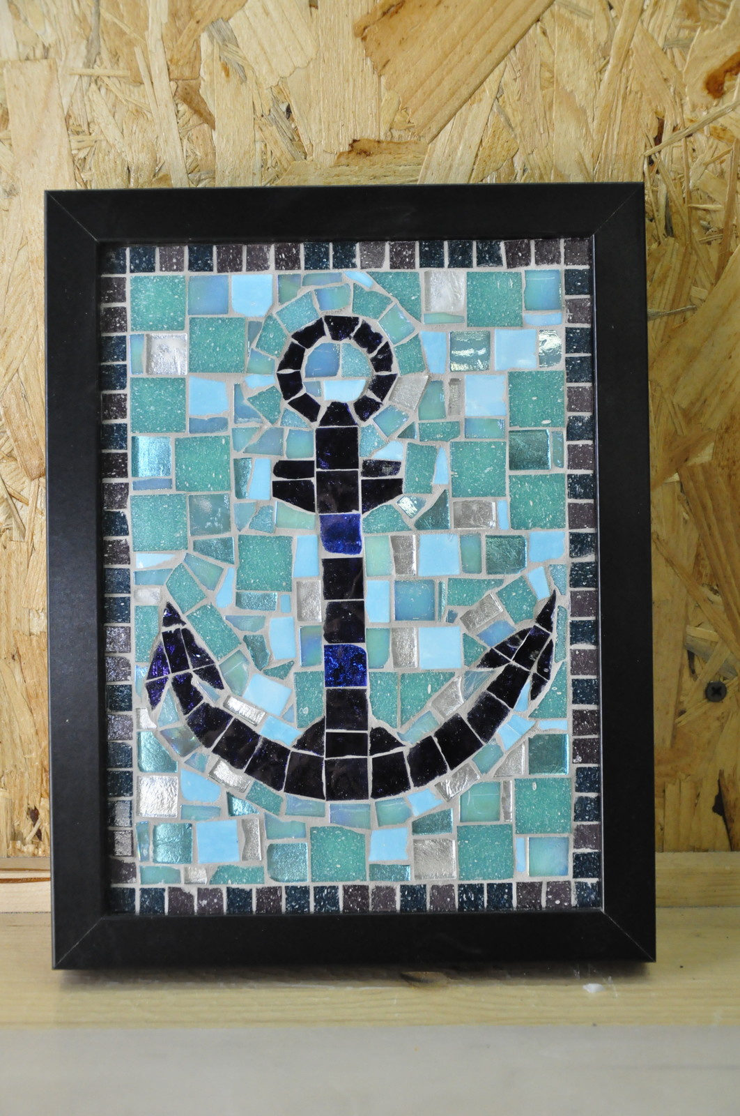 Мастер-класс "Мозаика из стеклянной плитки"