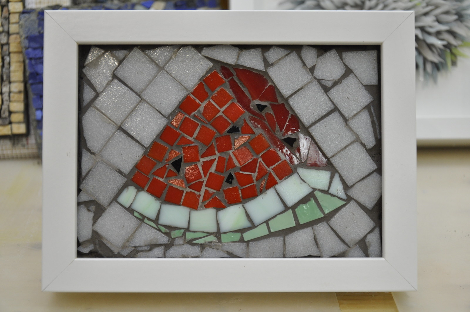 Мастер-класс "Мозаика из стеклянной плитки"