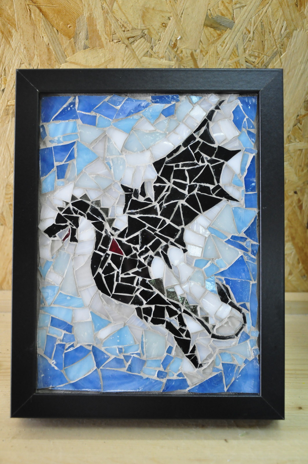 Мастер-класс "Мозаика из стеклянной плитки"