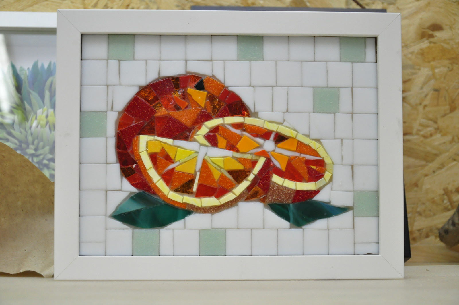 Мастер-класс "Мозаика из стеклянной плитки"