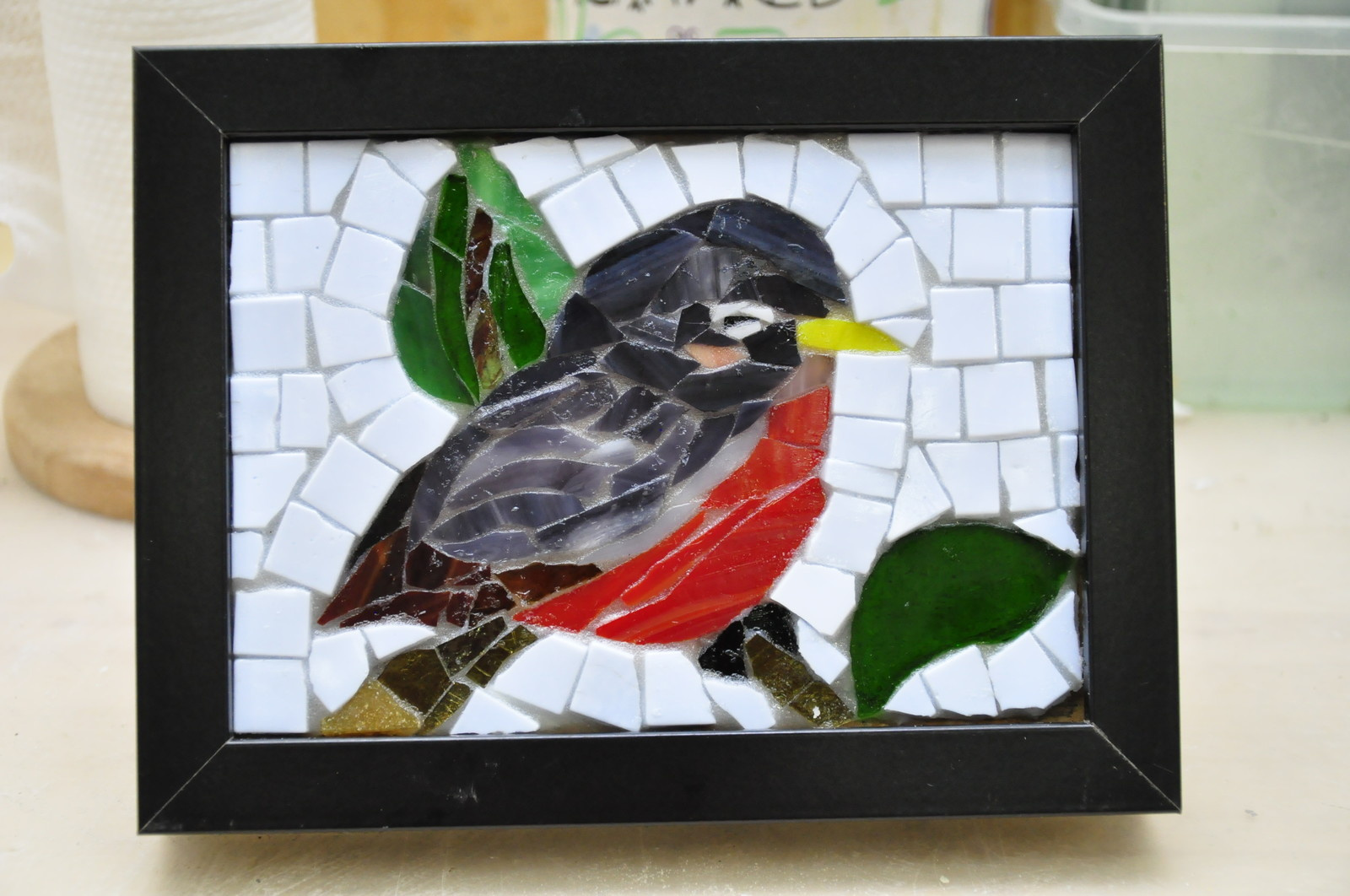 Мастер-класс "Мозаика из стеклянной плитки"