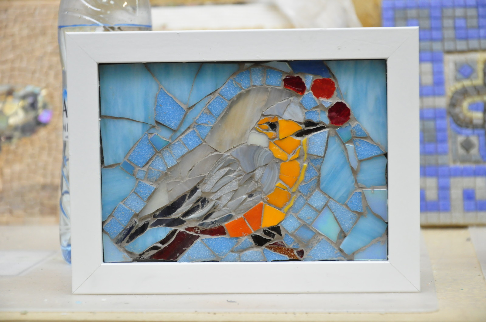 Мастер-класс "Мозаика из стеклянной плитки"