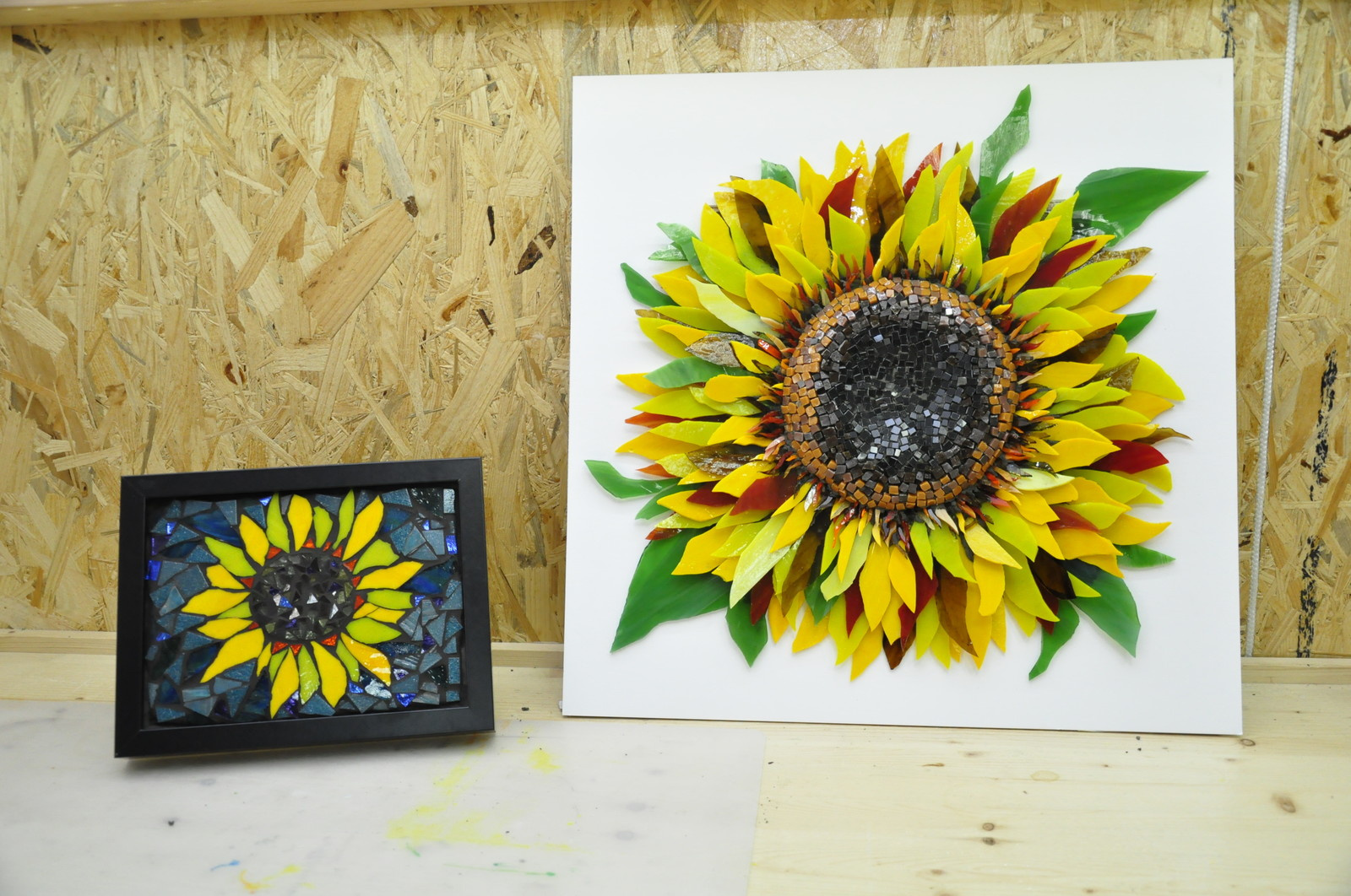 Мастер-класс "Мозаика из стеклянной плитки"