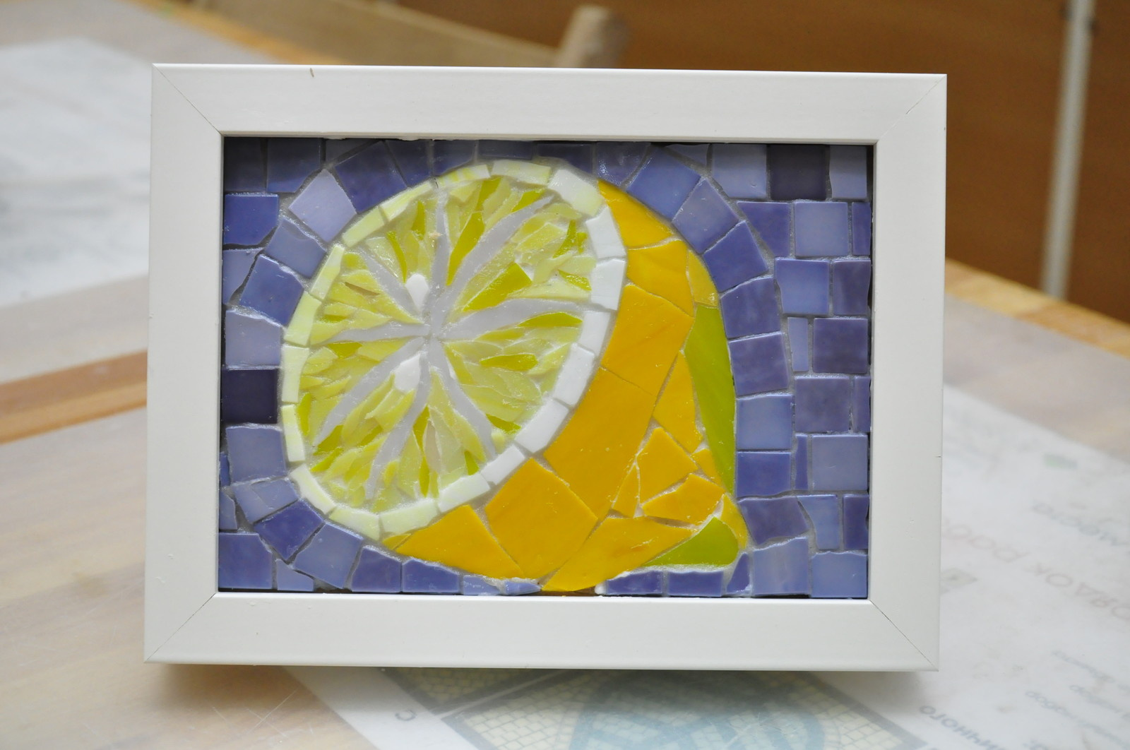 Мастер-класс "Мозаика из стеклянной плитки"