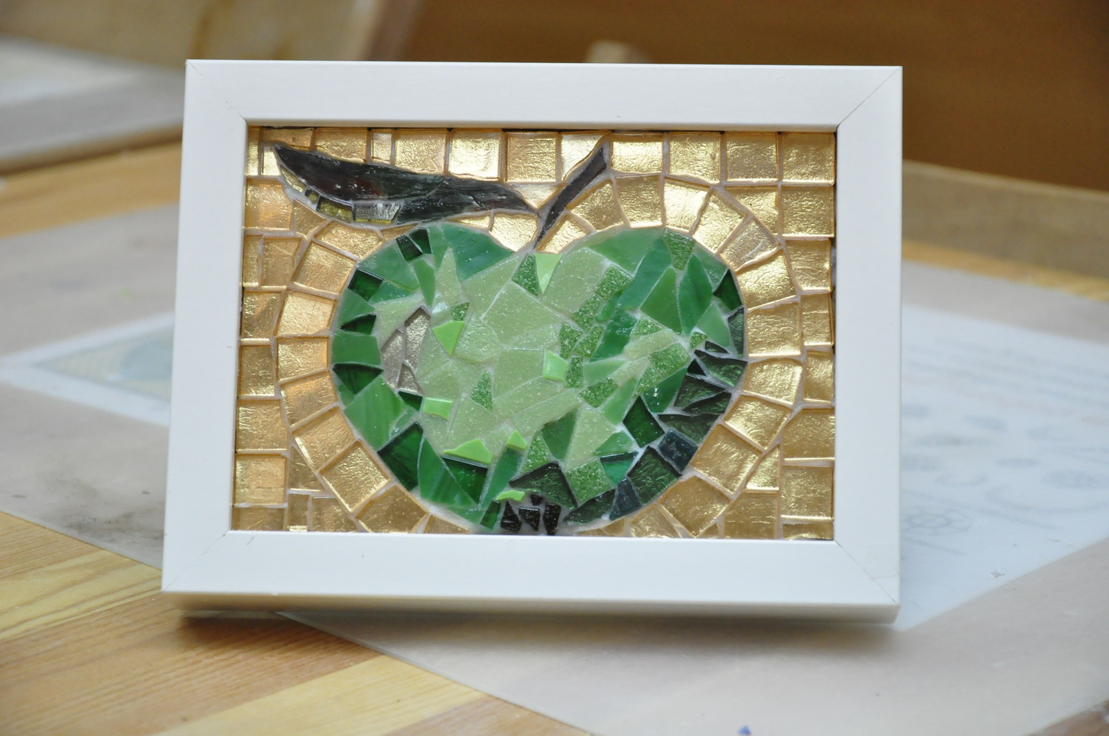 Мастер-класс "Мозаика из стеклянной плитки"