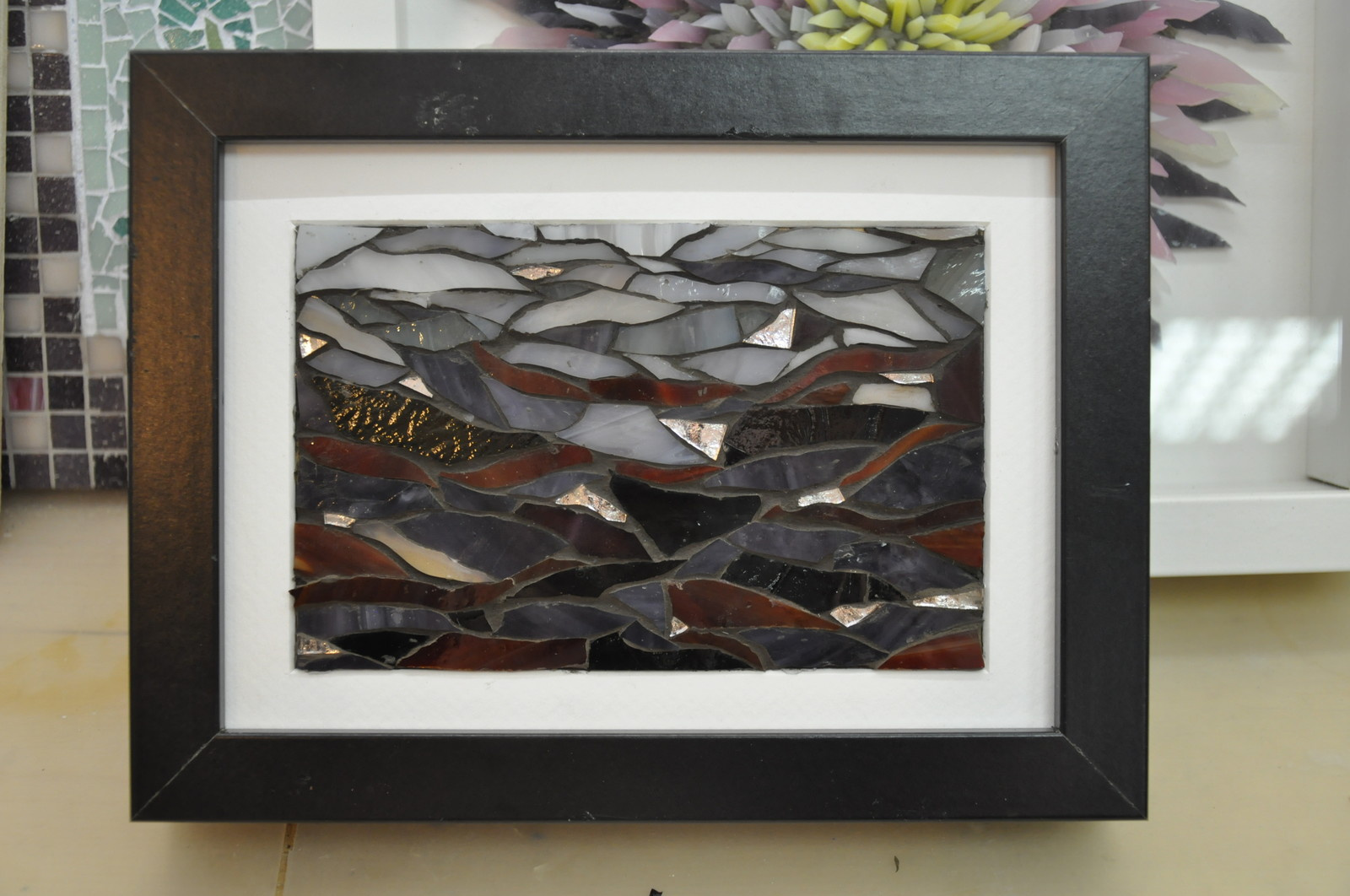 Мастер-класс "Мозаика из стеклянной плитки"