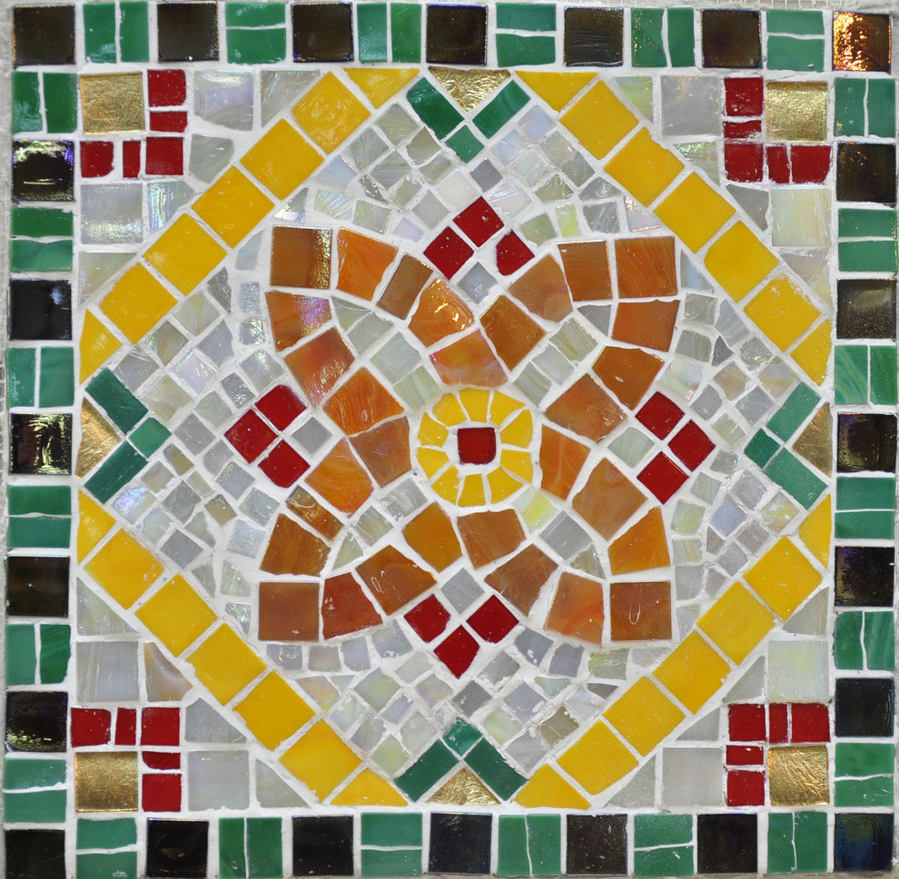 Мастер-класс "Мозаика из стеклянной плитки"