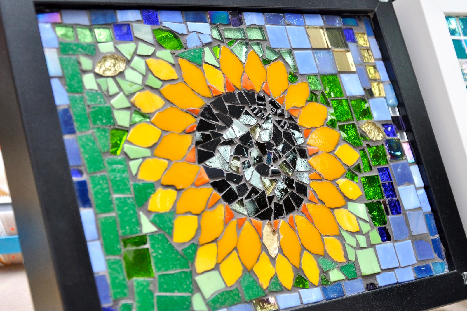 Мастер-класс "Мозаика из стеклянной плитки"