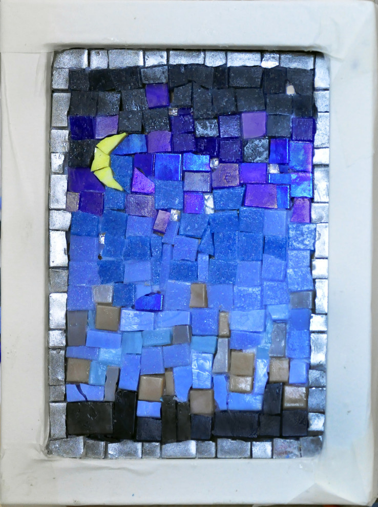 Мастер-класс "Мозаика из стеклянной плитки"