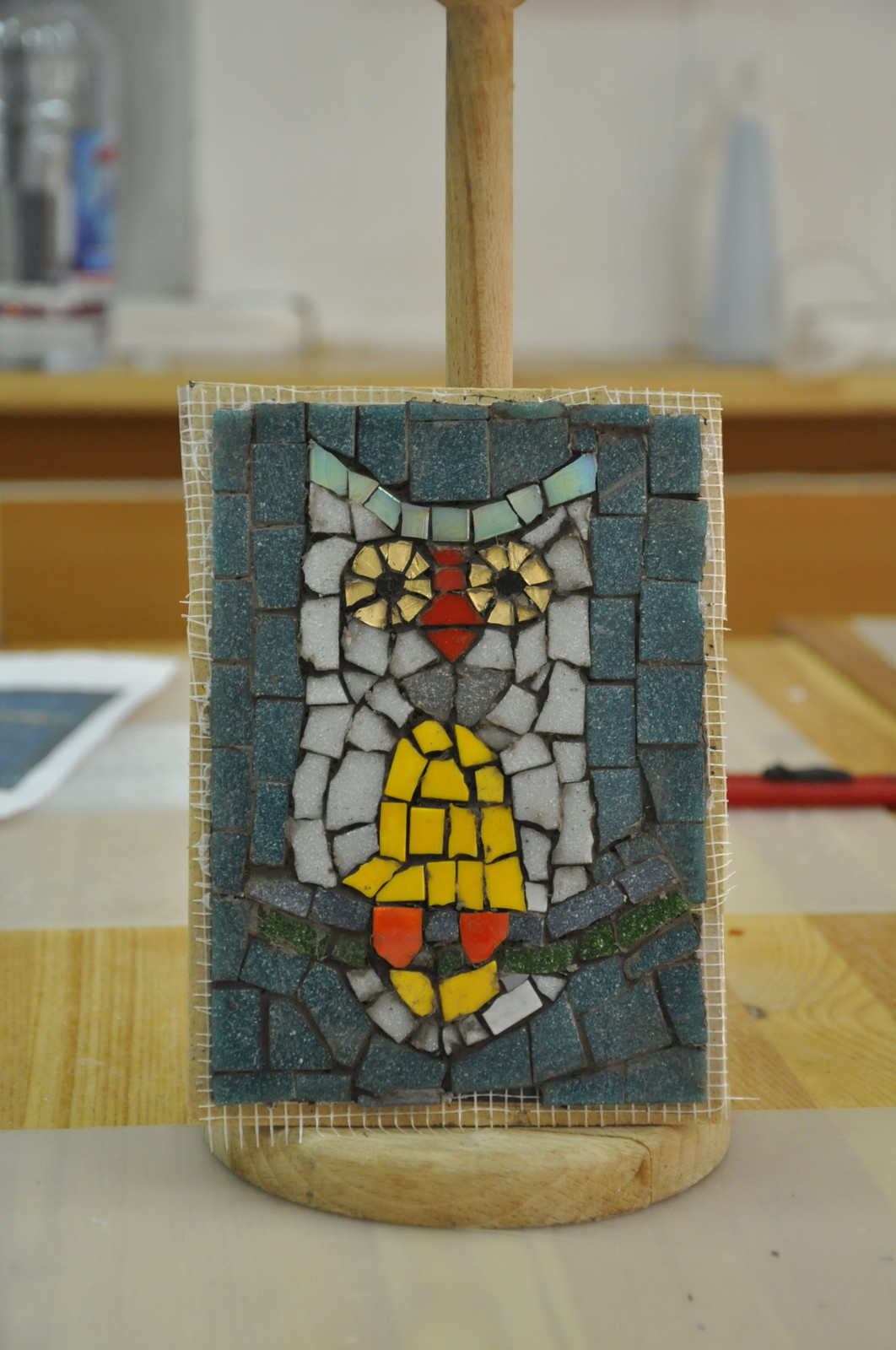 Мастер-класс "Мозаика из стеклянной плитки"