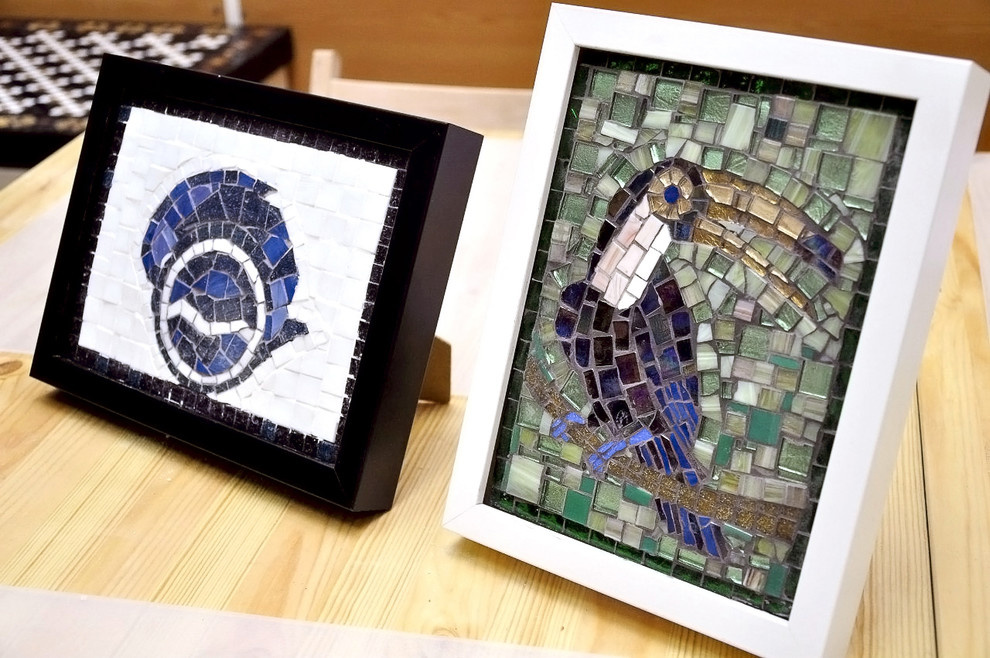 Мастер-класс "Мозаика из стеклянной плитки"