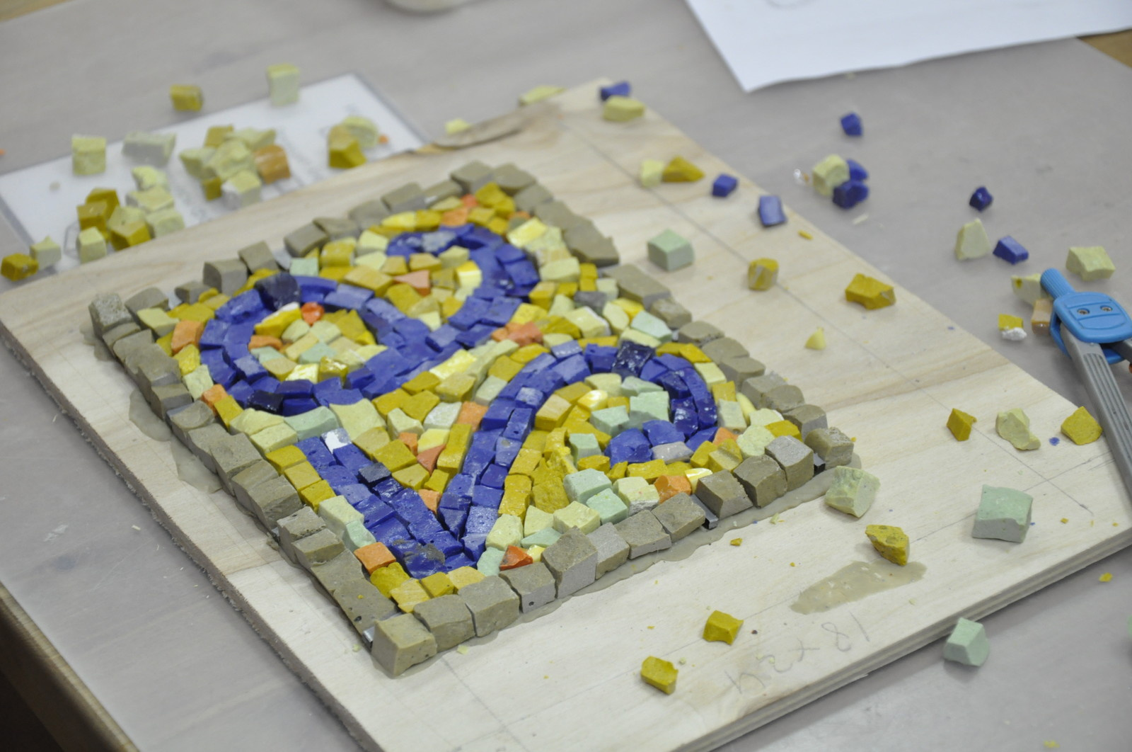 Мастер-класс "Мозаика из смальты"