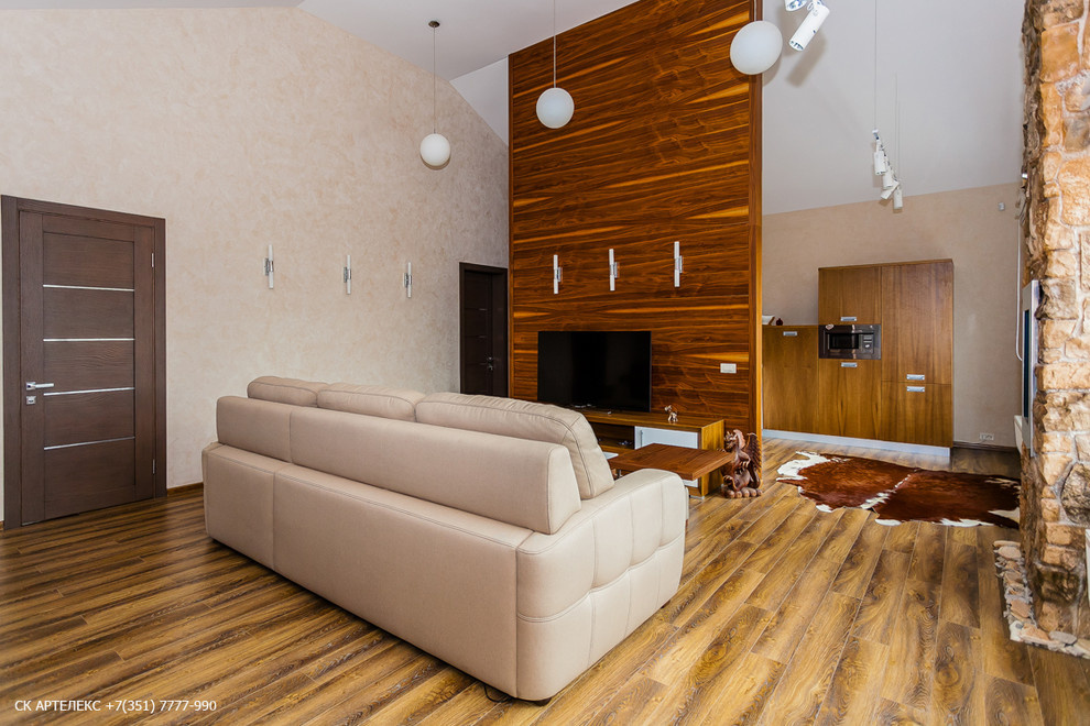 Эко интерьер для дружной семьи