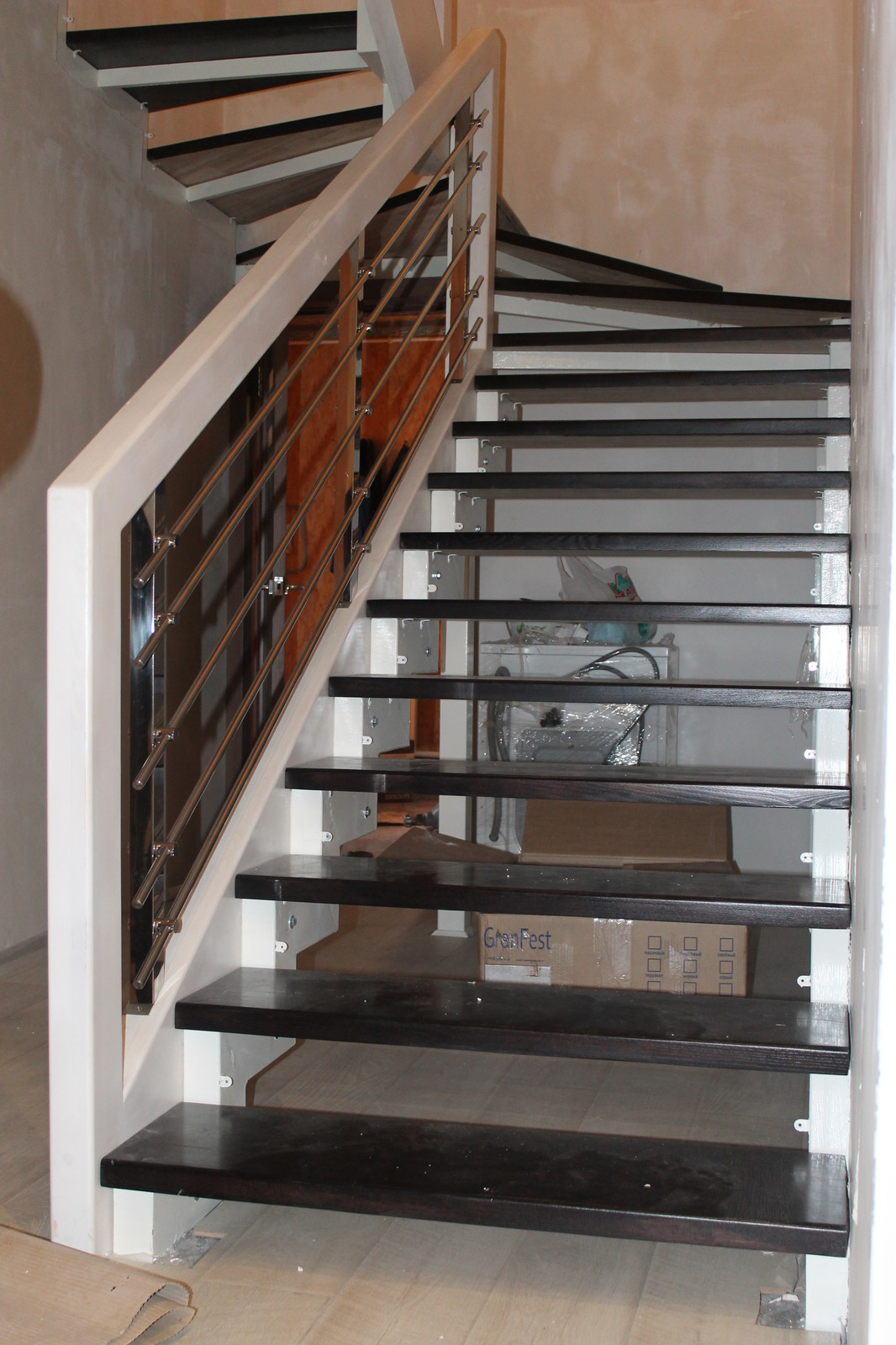 Лестницы на металлокаркасе