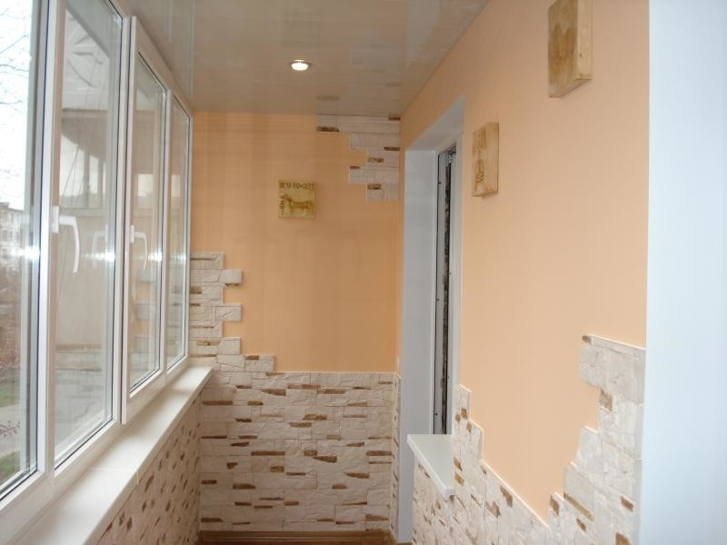 Отделка балконов