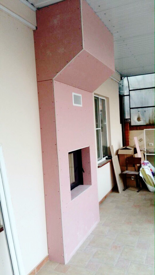 Продажа и установка тунельного камина (Double Face)