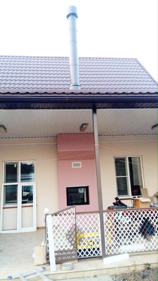 Продажа и установка тунельного камина (Double Face)