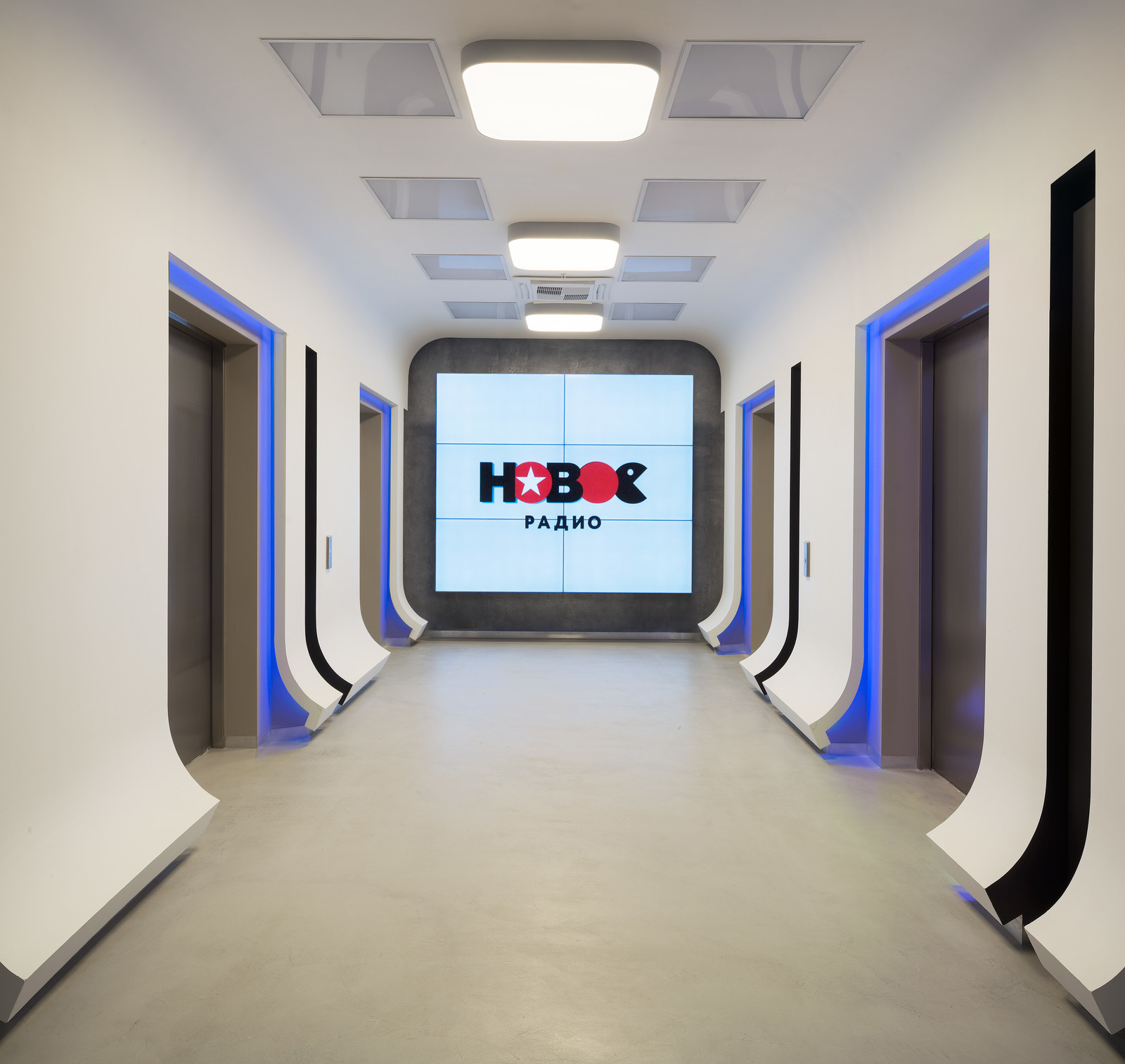 Интерьер для радиостанции