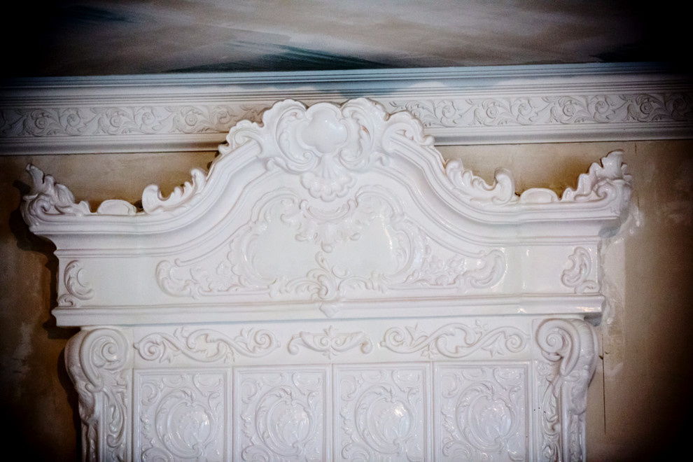 Изразцовый камин