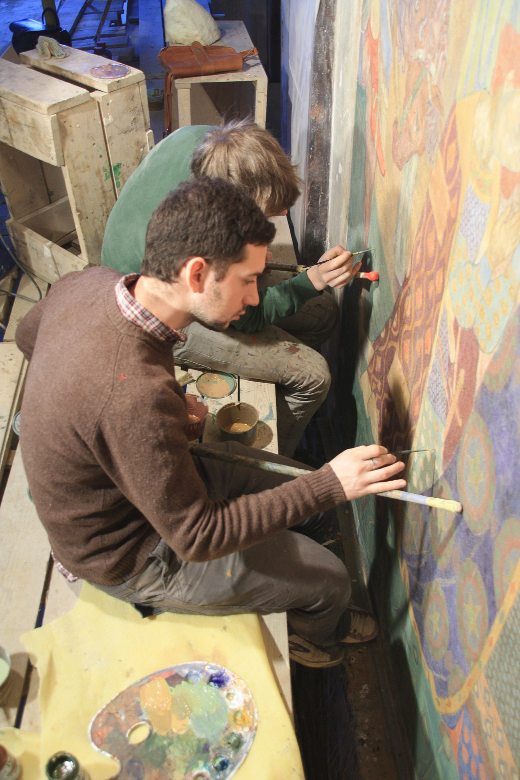 Реставрация. Морской собор / Restoration Murals
