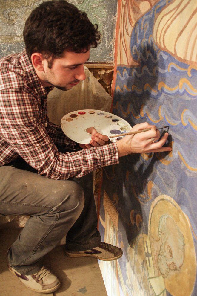 Реставрация. Морской собор / Restoration Murals