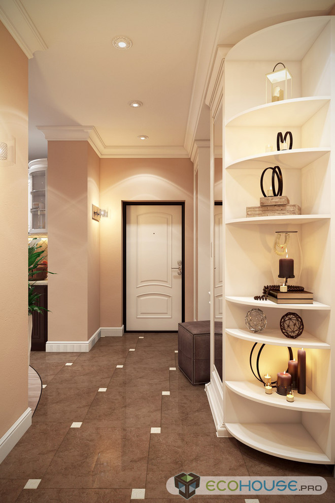 Дизайн проект Кухни гостинной