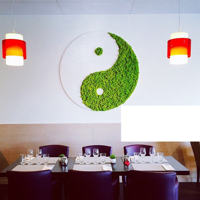 Панно и стены из стабилизированного мха