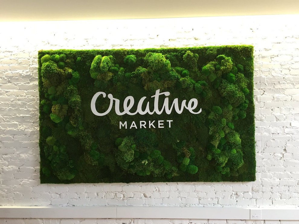 Логотипы со стабилизированным мхом