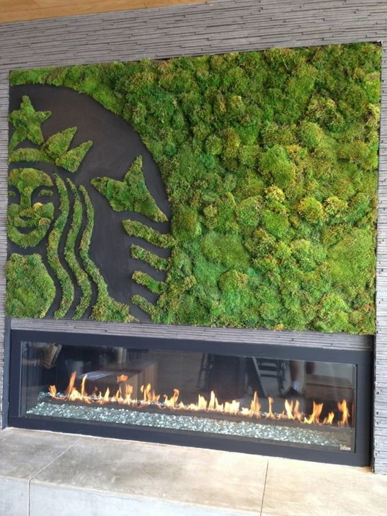 Логотипы со стабилизированным мхом